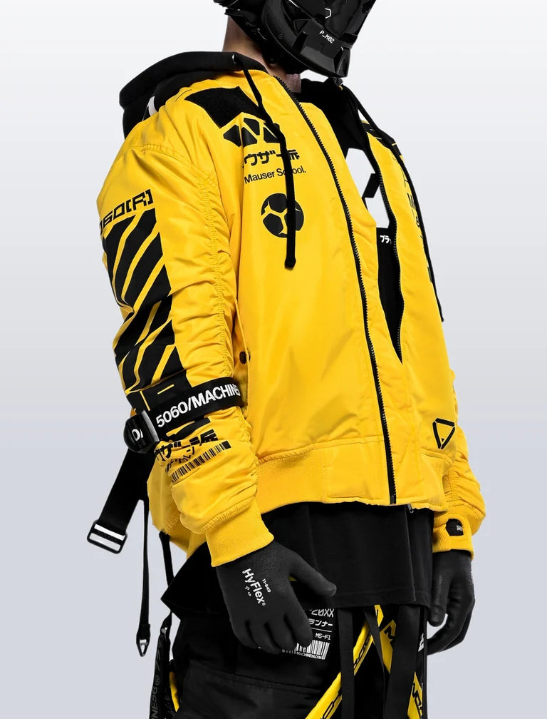 M56/MS-BOMBER D1 イエロー　フライトジャケット M56/MS-BOMBER D1 – Machine56