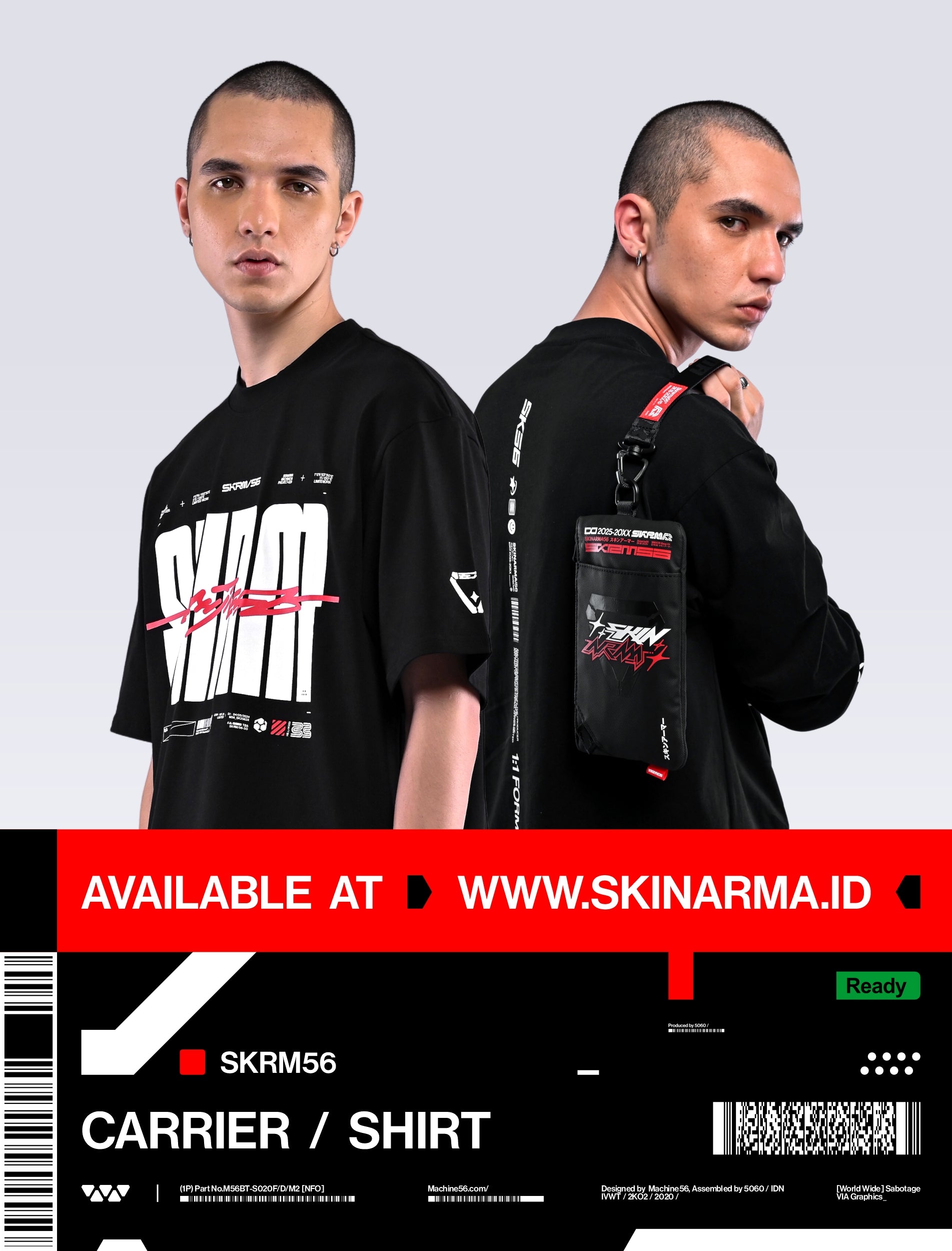 SKRM56-CARRIER/SHIRT