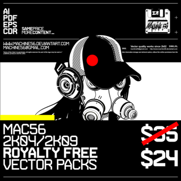 Machine 56 Png VECTOR PACKS – Machine56